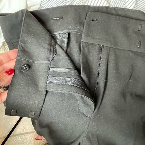 Talbots Women’s Career Straight Leg Black Pants Size 18W - Picture 8 of 9